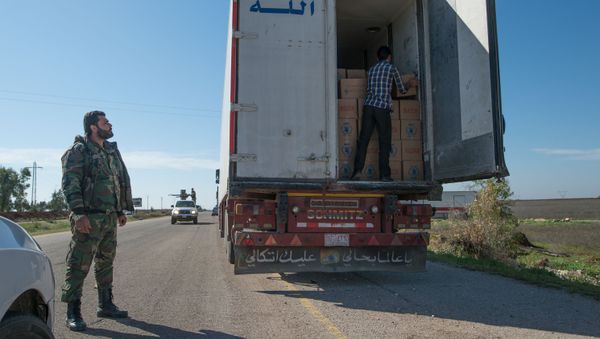 Humanitarian convoy. (File) - Sputnik International