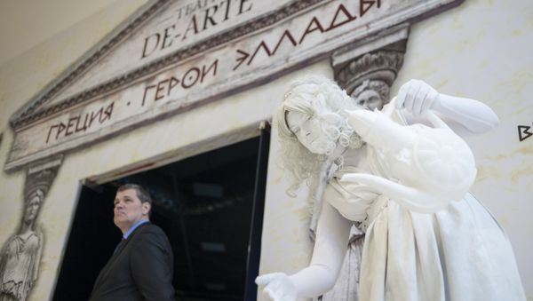 Opening of exhibition, Heroes of Hellas, as part of Year of Greece in Russia - Sputnik International
