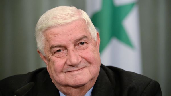 Foreign Minister Sergei Lavrov meets with Syrian counterpart, Walid al-Muallem - Sputnik International