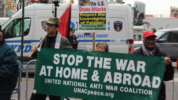 Activists call for the US to stay out of 'unjust' wars - Sputnik International