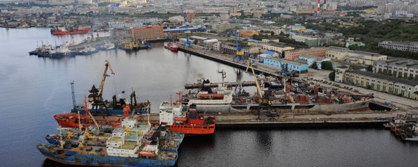The Murmansk fishing seaport The Murmansk fishing seaport - Sputnik International