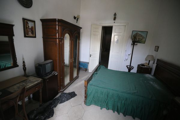 A picture taken on the government controlled side of Aleppo on November 17, 2014, shows a room at the Baron Hotel, the oldest hotel in the northern Syrian city A picture taken on the government controlled side of Aleppo on November 17, 2014, shows a room at the Baron Hotel, the oldest hotel in the northern Syrian city - Sputnik International