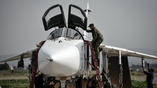 Hmeimim airbase in Syria Hmeimim airbase in Syria - Sputnik International