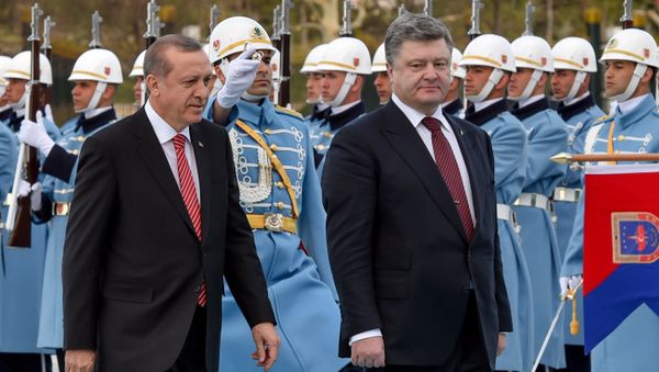 Ukrainian President Petro Poroshenko visits Turkey Ukrainian President Petro Poroshenko visits Turkey - Sputnik International