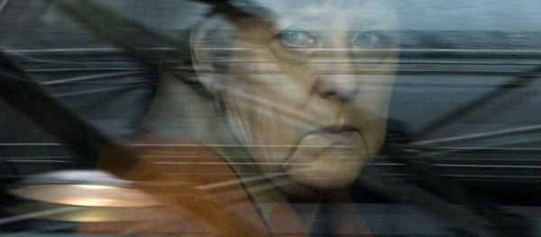 German Chancellor Angela Merkel looks out of her car window as she arrives for an EU summit at the EU Council building in Brussels on Monday, March 7, 2016 German Chancellor Angela Merkel looks out of her car window as she arrives for an EU summit at the EU Council building in Brussels on Monday, March 7, 2016 - Sputnik International