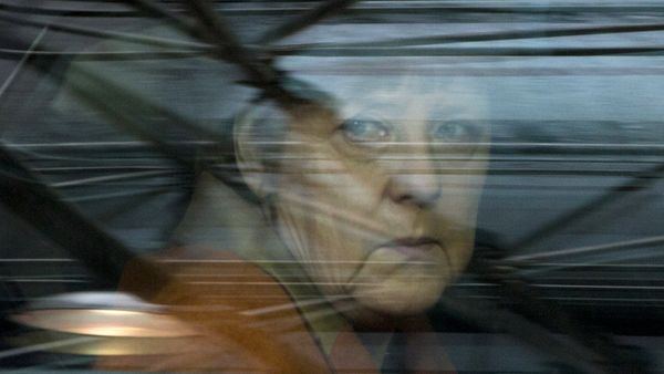 German Chancellor Angela Merkel looks out of her car window as she arrives for an EU summit at the EU Council building in Brussels on Monday, March 7, 2016 German Chancellor Angela Merkel looks out of her car window as she arrives for an EU summit at the EU Council building in Brussels on Monday, March 7, 2016 - Sputnik International