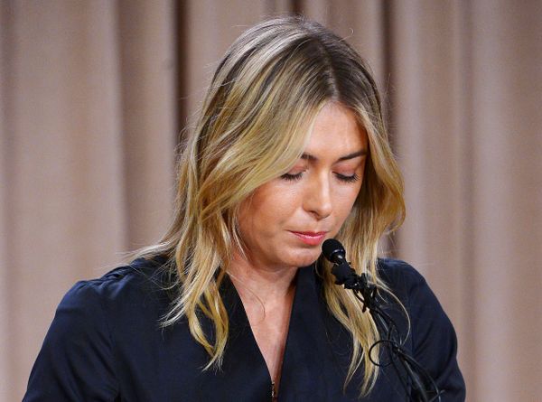 Mar 7, 2016; Los Angeles, CA, USA; Maria Sharapova speaks to the media announcing a failed drug test after the Australian Open during a press conference today at The LA Hotel Downtown - Sputnik International