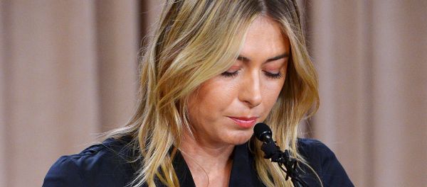 Mar 7, 2016; Los Angeles, CA, USA; Maria Sharapova speaks to the media announcing a failed drug test after the Australian Open during a press conference today at The LA Hotel Downtown - Sputnik International