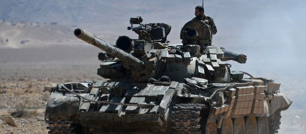 Syrian army servicemen - Sputnik International