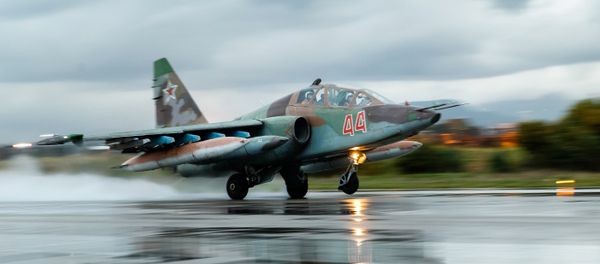 Russian Aerospace Forces aircraft leave Hmeimim airbase in Syria Russian Aerospace Forces aircraft leave Hmeimim airbase in Syria - Sputnik International