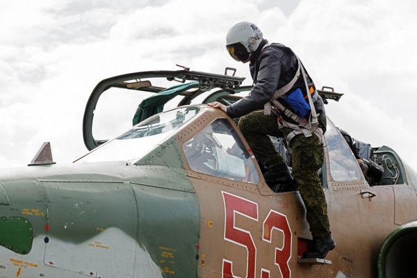 Russian Aerospace Forces aircraft leave Hmeimim airbase in Syria Russian Aerospace Forces aircraft leave Hmeimim airbase in Syria - Sputnik International