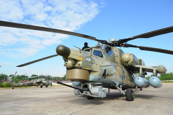A Mil Mi-28-NE Havoc (Night Hunter) attack helicopter - Sputnik International