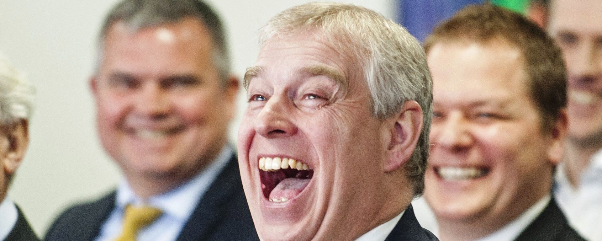 Britain's Prince Andrew, Duke of York pictured laughing. Britain's Prince Andrew, Duke of York pictured laughing. - Sputnik International, 1920, 20.11.2021