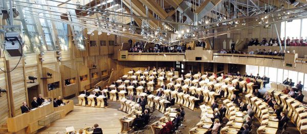 Scottish lawmakers at the new Scottish Parliament building, in Edinburgh. (File) Scottish lawmakers at the new Scottish Parliament building, in Edinburgh. (File) - Sputnik International