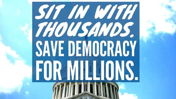 Conservatives Freak Out as ‘Democracy Spring’ Plans Civil Disobedience Action - Sputnik International