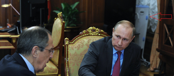 March 16, 2016. President of Russia Vladimir Putin, right, and Russian Minister of Foreign Affairs Sergey Lavrov during a meeting in the Kremlin. March 16, 2016. President of Russia Vladimir Putin, right, and Russian Minister of Foreign Affairs Sergey Lavrov during a meeting in the Kremlin. - Sputnik International