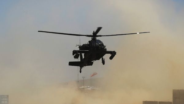 US Army AH-64 Apache attack helicopter. File photo - Sputnik International