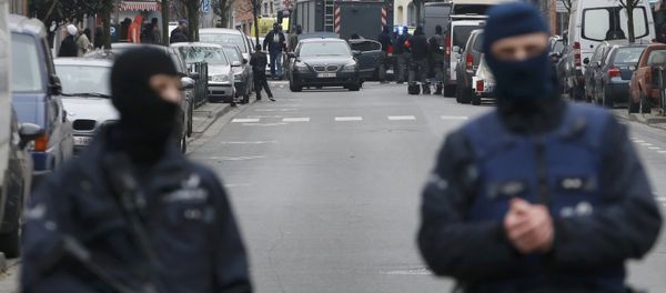 Police at the scene of a security operation in the Brussels suburb of Molenbeek in Brussels, Belgium Police at the scene of a security operation in the Brussels suburb of Molenbeek in Brussels, Belgium - Sputnik International