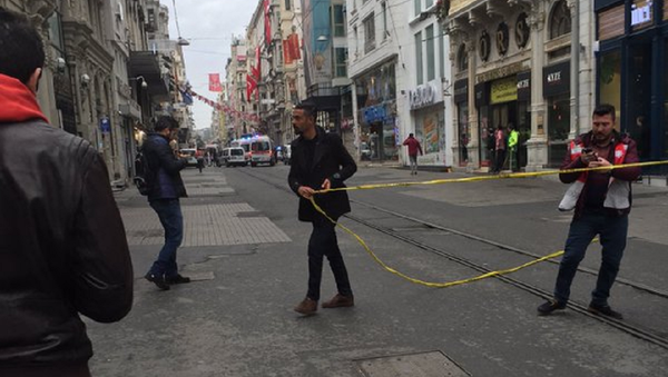 Explosion Hits Central Street in Istanbul - Sputnik International