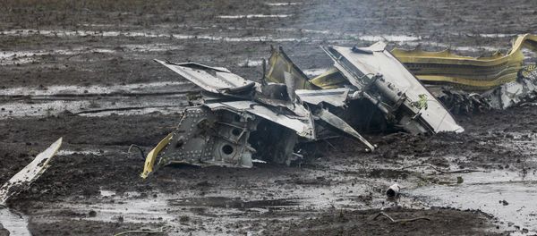 Wreckage of the crashed Boeing 737-800 Flight FZ981 operated by Dubai-based budget carrier Flydubai, is seen at the airport of Rostov-On-Don, Russia Wreckage of the crashed Boeing 737-800 Flight FZ981 operated by Dubai-based budget carrier Flydubai, is seen at the airport of Rostov-On-Don, Russia - Sputnik International