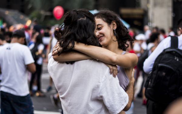 People demonstrate in support of Brazil's President Dilma Rousseff's appointment of Brazil's former President Luiz Inacio Lula da Silva as her chief of staff, at Paulista avenue in Sao Paulo, Brazil - Sputnik International