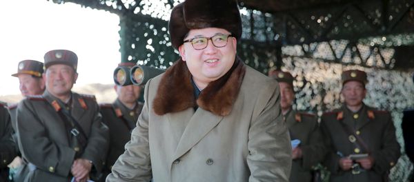 North Korean leader Kim Jong Un watches landing and anti-landing exercises being carried out by the Korean People's Army (KPA) at an unknown location, in this undated photo released by North Korea's Korean Central News Agency (KCNA) in Pyongyang on March 20, 2016 North Korean leader Kim Jong Un watches landing and anti-landing exercises being carried out by the Korean People's Army (KPA) at an unknown location, in this undated photo released by North Korea's Korean Central News Agency (KCNA) in Pyongyang on March 20, 2016 - Sputnik International