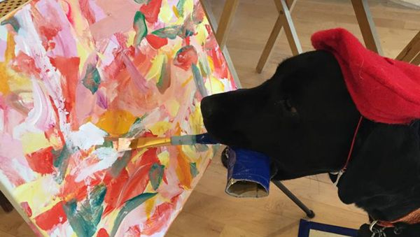 Painting Dog Painting Dog - Sputnik International