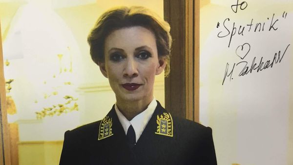 Russian Foreign Ministry Spokesperson Maria Zakharova - Sputnik International