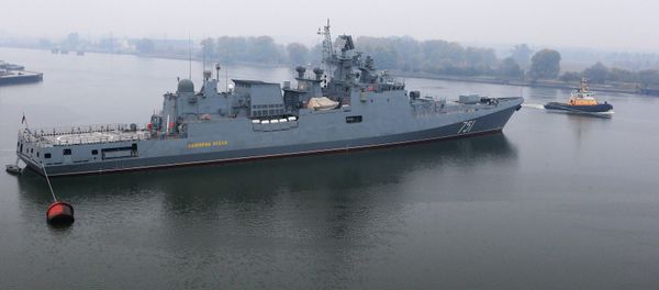Admiral Essen frigate puts to sea for mechanical run tests. File photo Admiral Essen frigate puts to sea for mechanical run tests. File photo - Sputnik International