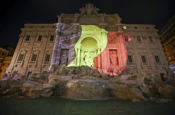 The Trevi fountain in Rome, Italy - Sputnik International