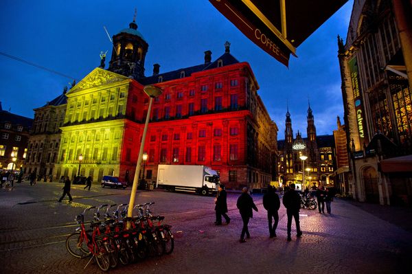 The Royal Palace at Dam Square in Amsterdam  - Sputnik International
