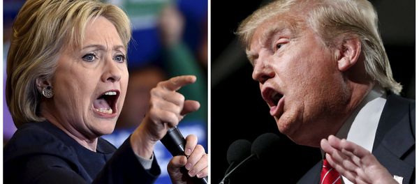 Democratic presidential candidate Hillary Clinton (L) and Republican presidential candidate Donald Trump (File) - Sputnik International
