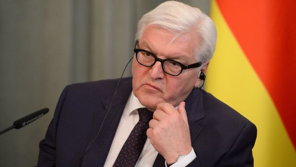 German Foreign Minister Frank-Walter Steinmeier at a joint news conference with Russian Foreign Minister Sergey Lavrov in Moscow German Foreign Minister Frank-Walter Steinmeier at a joint news conference with Russian Foreign Minister Sergey Lavrov in Moscow - Sputnik International