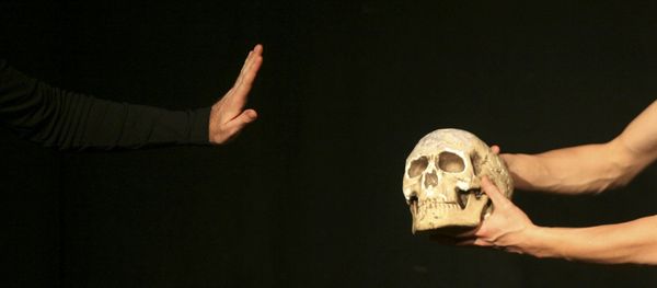 An actor performs during William Shakespeare's theatre play Hamlet at the Jerusalem Centre for the Performing Arts in this file photograph dated December 11, 2008. An actor performs during William Shakespeare's theatre play Hamlet at the Jerusalem Centre for the Performing Arts in this file photograph dated December 11, 2008. - Sputnik International