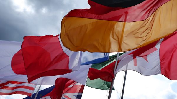 The flags of the G7 countries. File photo - Sputnik International