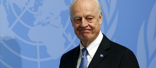 U.N. mediator for Syria, Staffan de Mistura gives a news conference at the end of the Syria peace talks at the United Nations in Geneva, Switzerland, March 24, 2016 U.N. mediator for Syria, Staffan de Mistura gives a news conference at the end of the Syria peace talks at the United Nations in Geneva, Switzerland, March 24, 2016 - Sputnik International