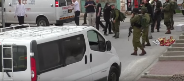 Footage released by B'Tselem Footage released by B'Tselem - Sputnik International