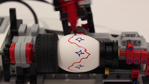 LEGO Egg Decorating Machine - Sputnik International