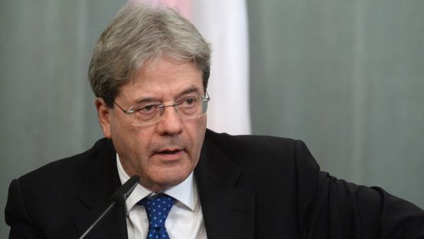Russian Foreign Minister Lavrov meets Italian FM Gentilone Russian Foreign Minister Lavrov meets Italian FM Gentilone - Sputnik International
