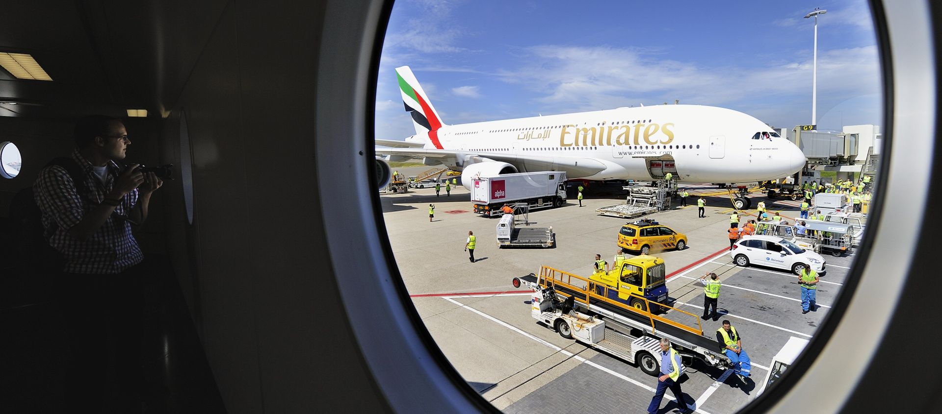 Emirates Airline's Airbus A380  - Sputnik International, 1920, 06.02.2021