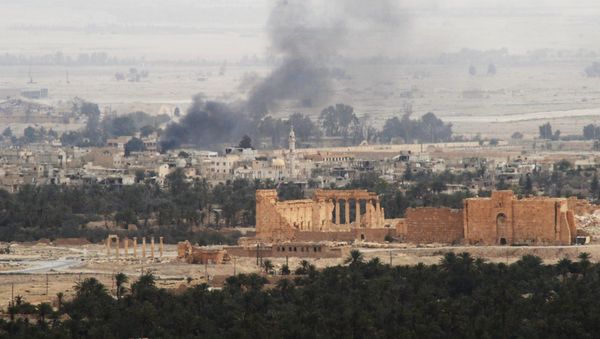 Syrian army and militias fight for Palmyra - Sputnik International