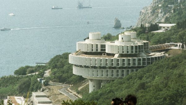 The Druzhba holiday hotel built by Soviet and Czech specialists on the southern coast of the Crimea. - Sputnik International