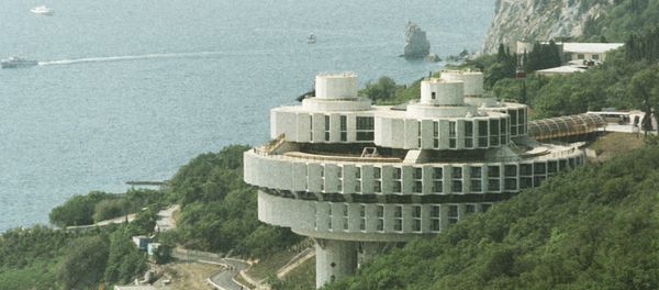 The Druzhba holiday hotel built by Soviet and Czech specialists on the southern coast of the Crimea. The Druzhba holiday hotel built by Soviet and Czech specialists on the southern coast of the Crimea. - Sputnik International
