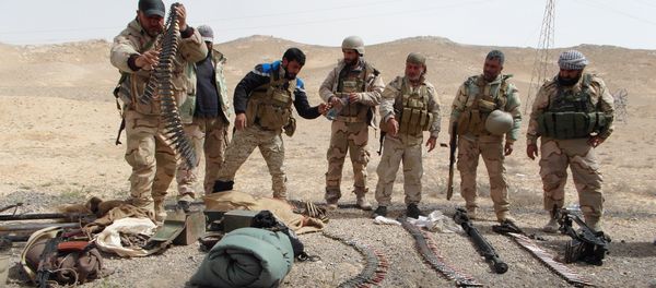 Syrian government forces in Palmyra, central Syria. - Sputnik International