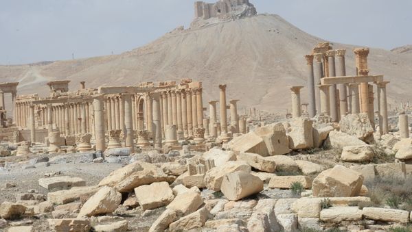 Historic site in Palmyra destroyed in military operations - Sputnik International