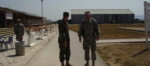 US military personnel at Camp Bondsteel. File photo - Sputnik International