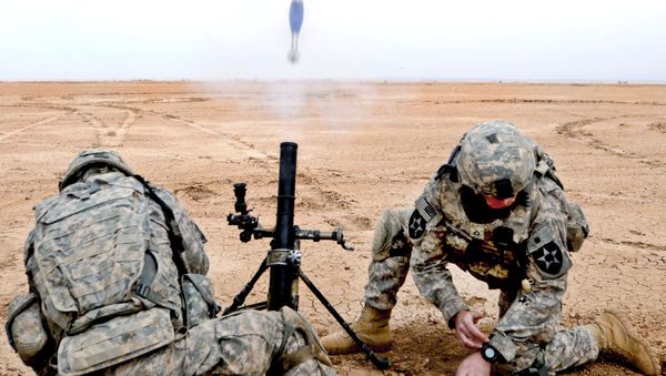 M224A1 mortar firing M224A1 mortar firing - Sputnik International