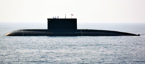 Indian Navy personnel stand on an Indian Navy submarine during the International Fleet Review in Visakhapatnam on February 6, 2016 Indian Navy personnel stand on an Indian Navy submarine during the International Fleet Review in Visakhapatnam on February 6, 2016 - Sputnik International