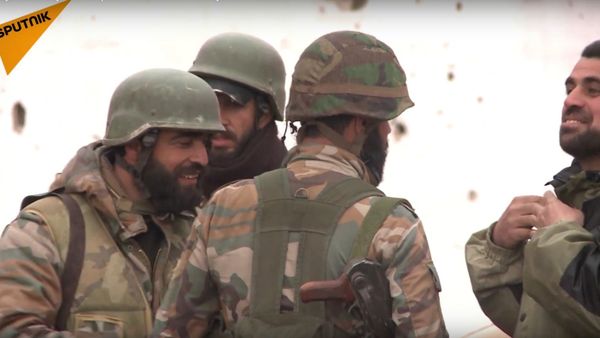 Syrian Army Blew Up Daesh Mine in Palmyra - Sputnik International