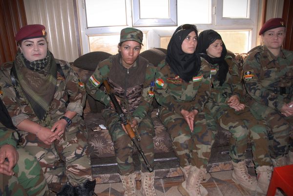 The women's Kurdish Peshmerga battalion in Iraq - Sputnik International